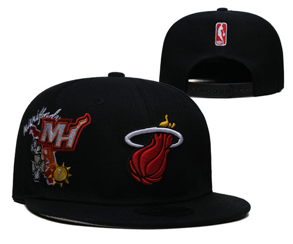Miami Heat Stitched Snapback Hats 024